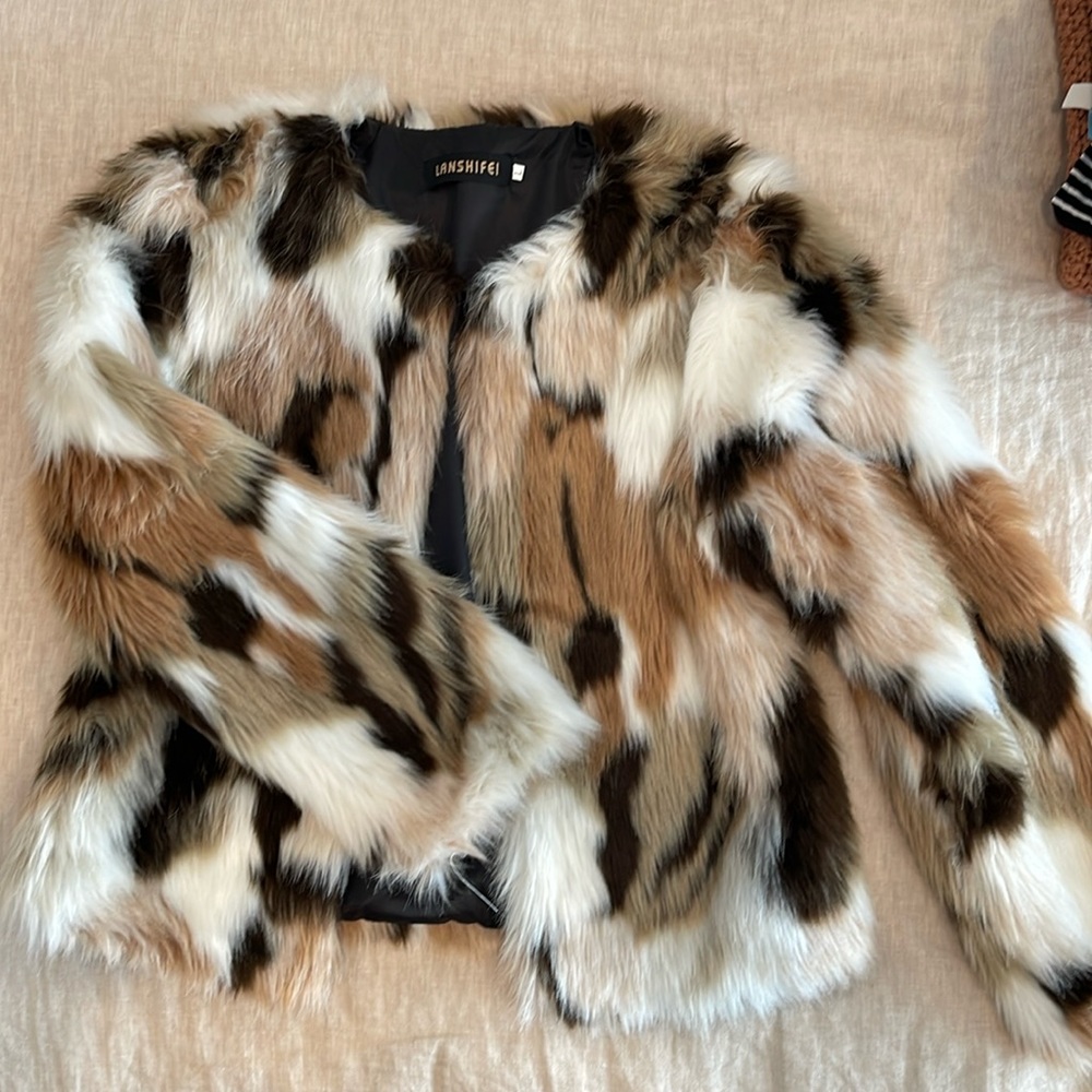 Faux Fur Coat